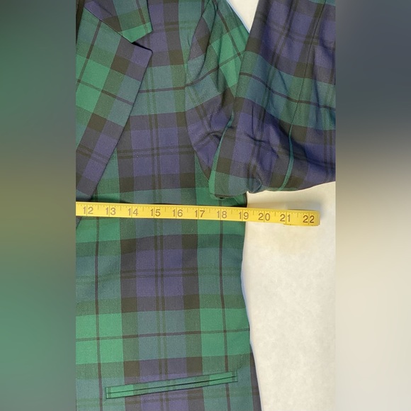 J. Crew Women's Black Watch Plaid One-Button Blazer Jacket Size 8 NWT - Picture 12 of 16